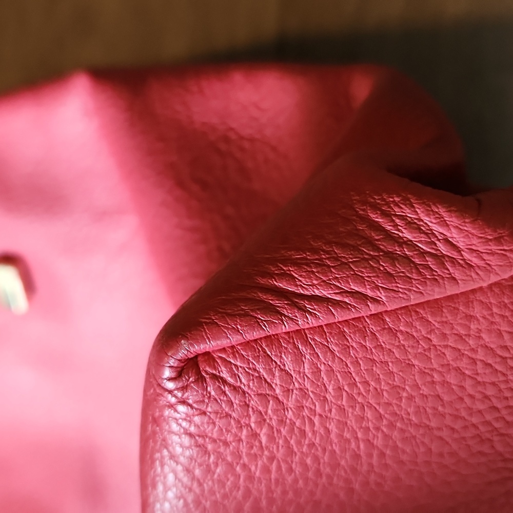 Juicy Couture Leather Tote Bag Pink - Picture 3 of 16